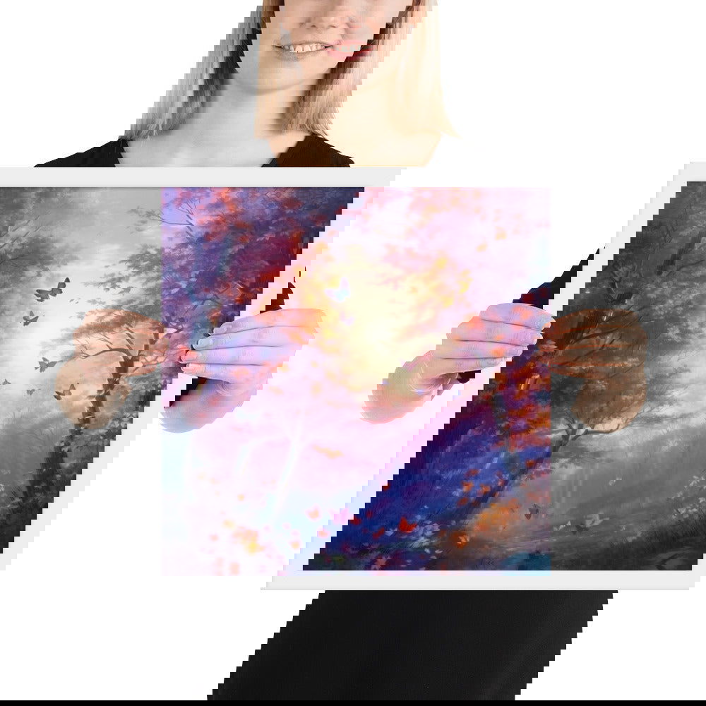 Beautiful Forest Framed poster - ShopEbonyMonique