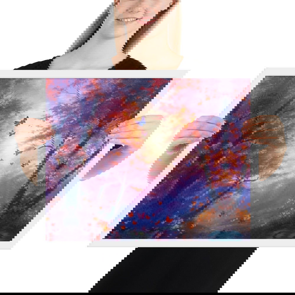 Beautiful Forest Framed poster - ShopEbonyMonique