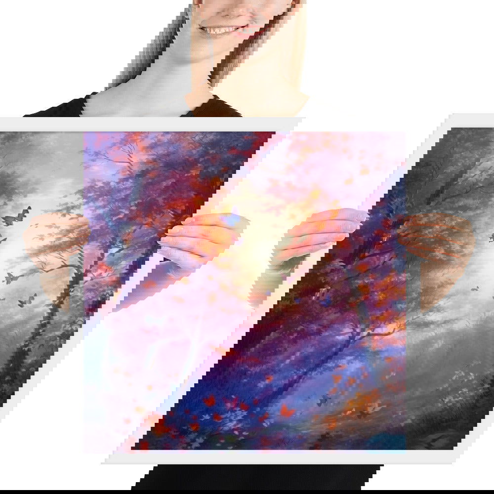 Beautiful Forest Framed poster - ShopEbonyMonique