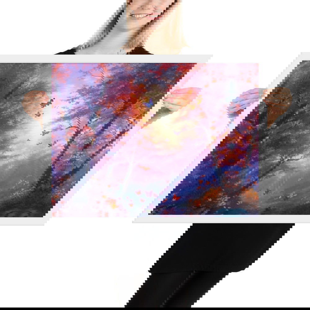 Beautiful Forest Framed poster - ShopEbonyMonique