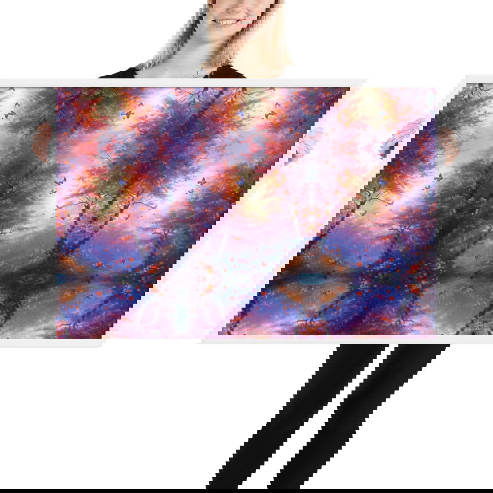 Beautiful Forest Framed poster - ShopEbonyMonique