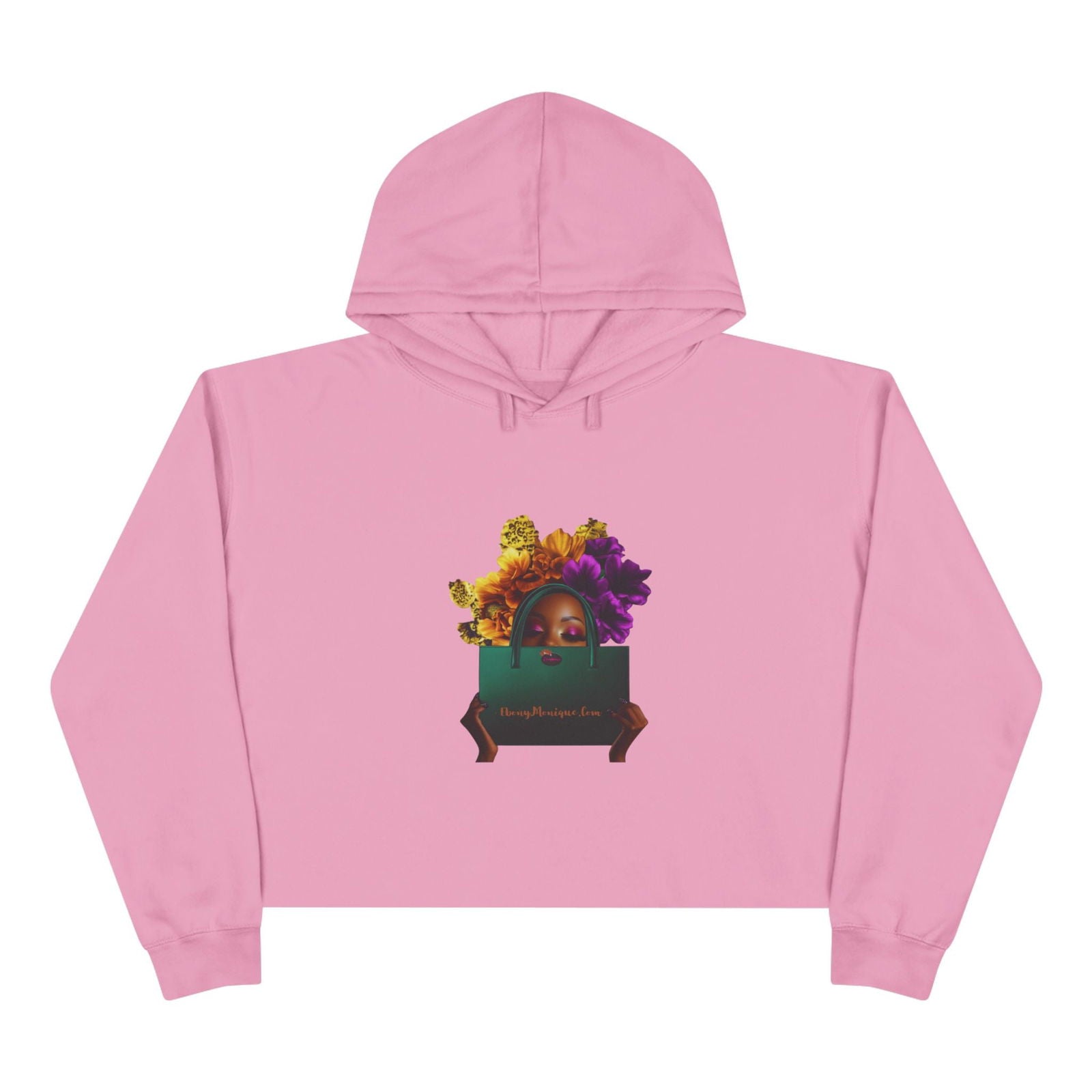 Beautiful Lady Crop Hoodie - ShopEbonyMonique