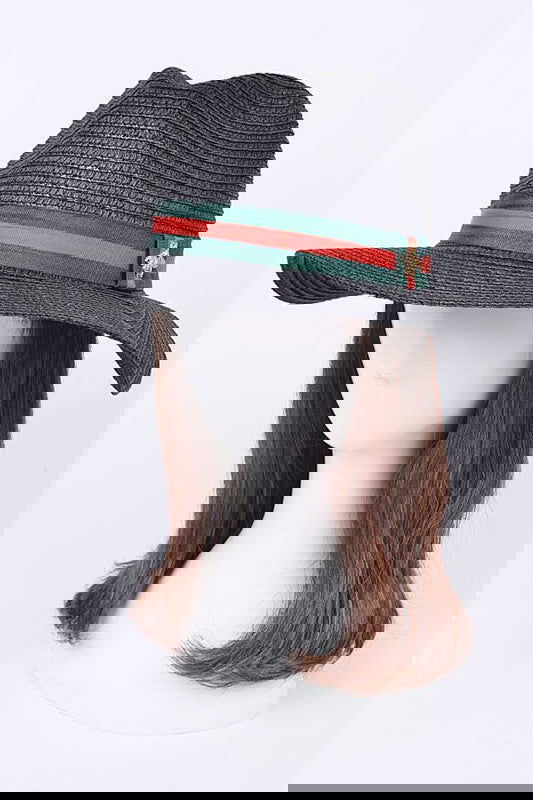 Bee Ribbon Straw Hat - ShopEbonyMonique