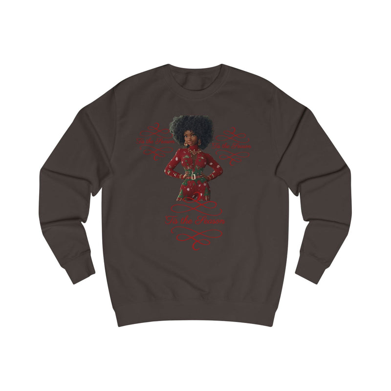 Black Girl Christmas Fun Sweatshirt - ShopEbonyMonique