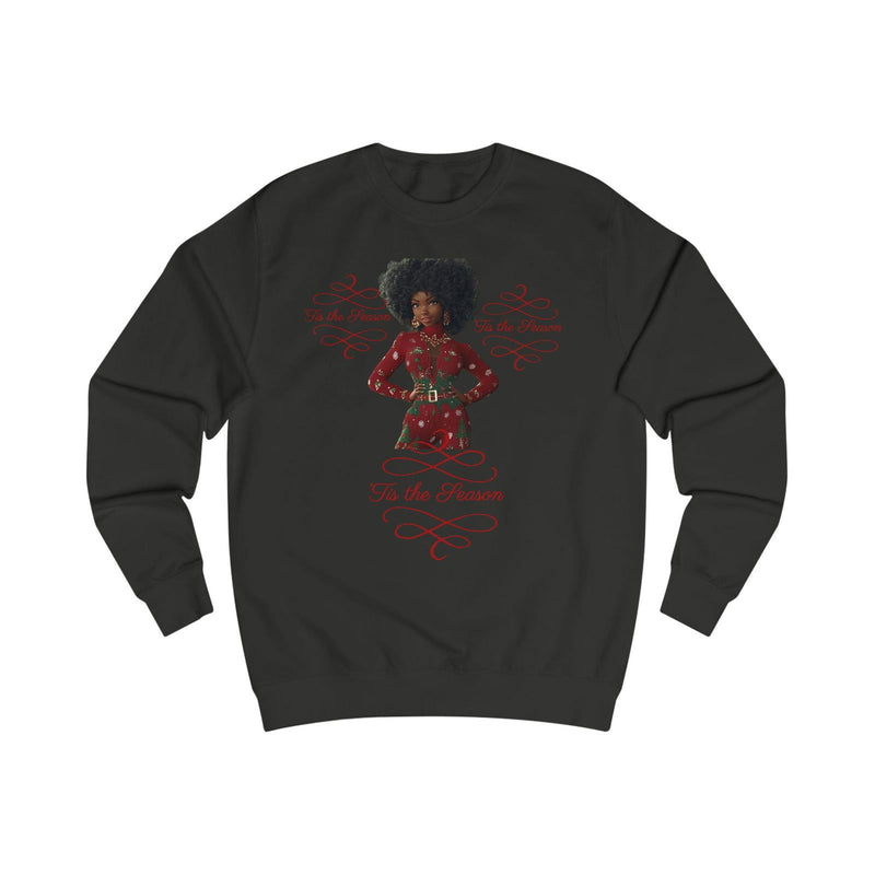 Black Girl Christmas Fun Sweatshirt - ShopEbonyMonique