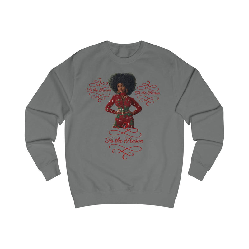 Black Girl Christmas Fun Sweatshirt - ShopEbonyMonique