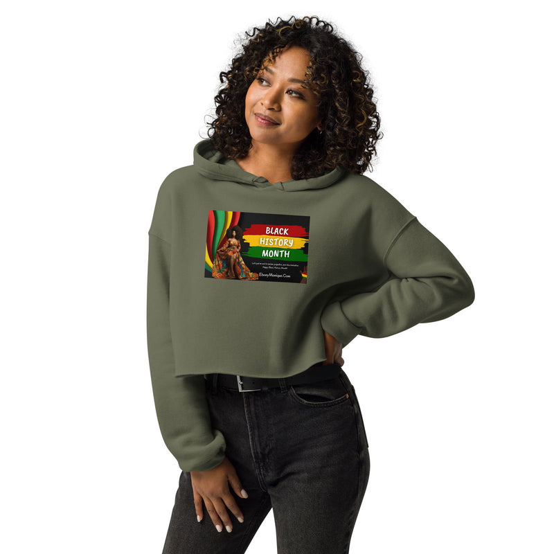 Black History Crop Hoodie - ShopEbonyMonique