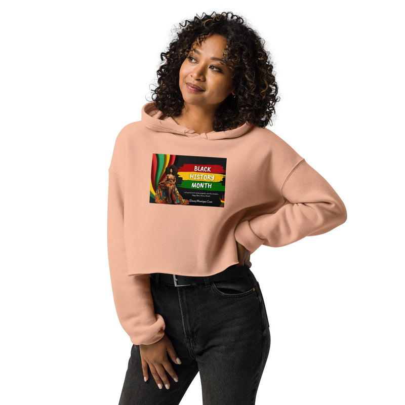 Black History Crop Hoodie - ShopEbonyMonique