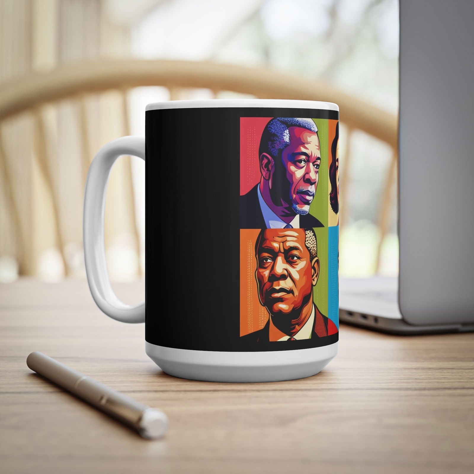Black Men Ceramic Coffee Cups, 11oz, 15oz - ShopEbonyMonique