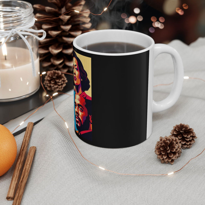 Black Men Ceramic Coffee Cups, 11oz, 15oz - ShopEbonyMonique
