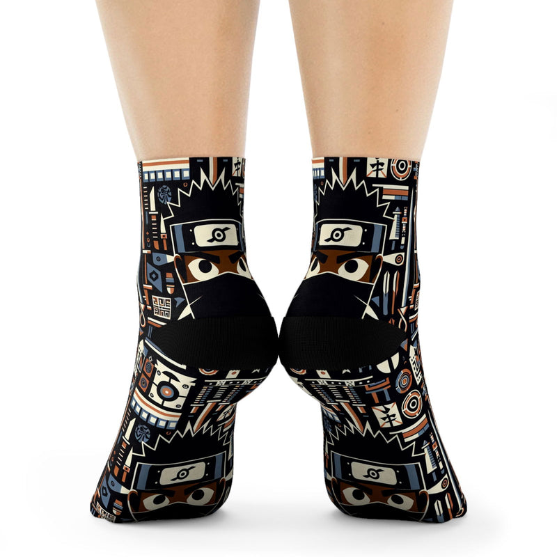 Black Rosenthal - Crew Socks - ShopEbonyMonique