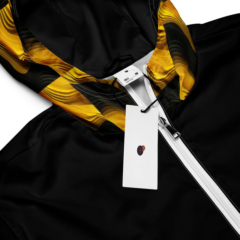 Black & Yellow Men’s Windbreaker - ShopEbonyMonique