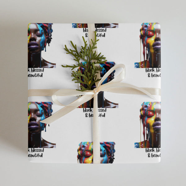 Black is Beautiful Wrapping paper sheets - ShopEbonyMonique