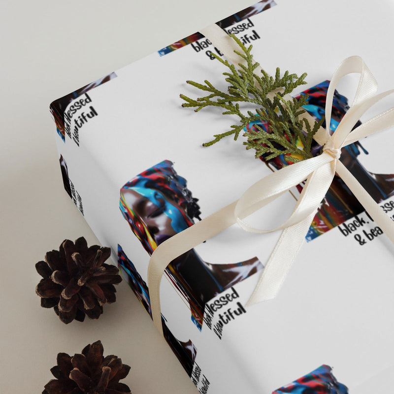 Black is Beautiful Wrapping paper sheets - ShopEbonyMonique