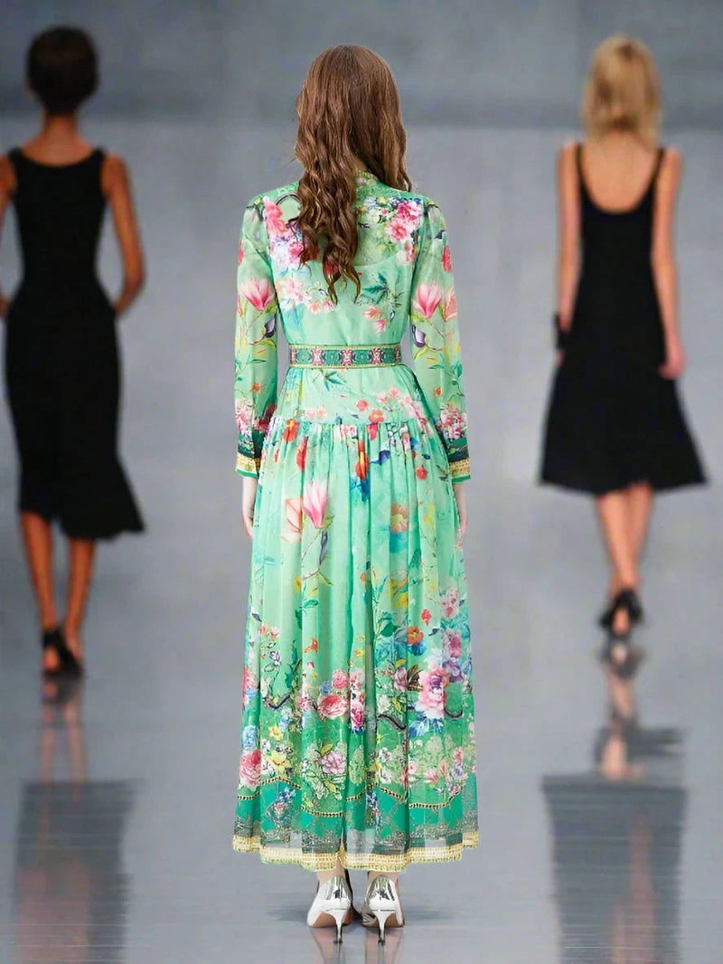 Bohemian Flower Chiffon Dresses - ShopEbonyMonique