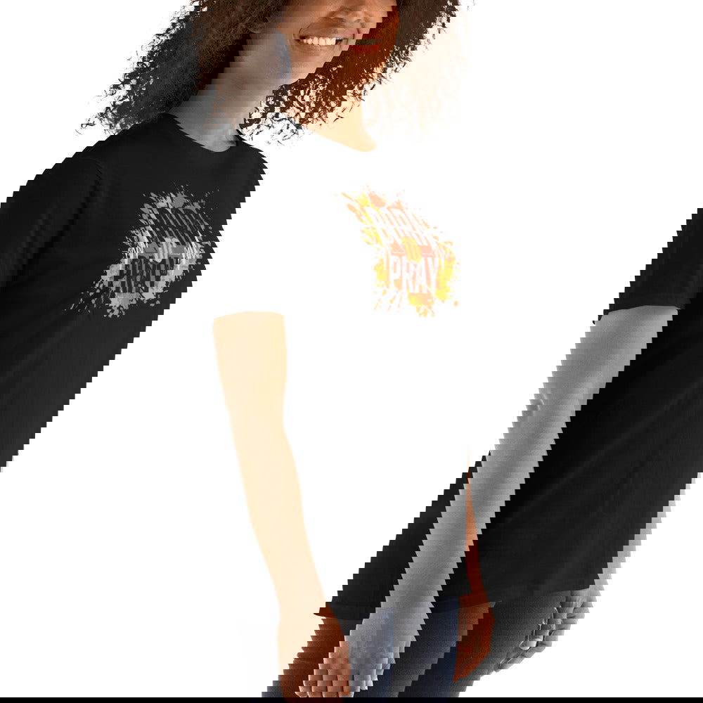 Born to Pray Short-Sleeve Unisex T-Shirt - ShopEbonyMonique