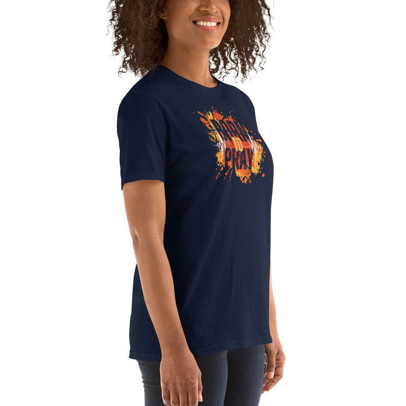 Born to Pray Short-Sleeve Unisex T-Shirt - ShopEbonyMonique