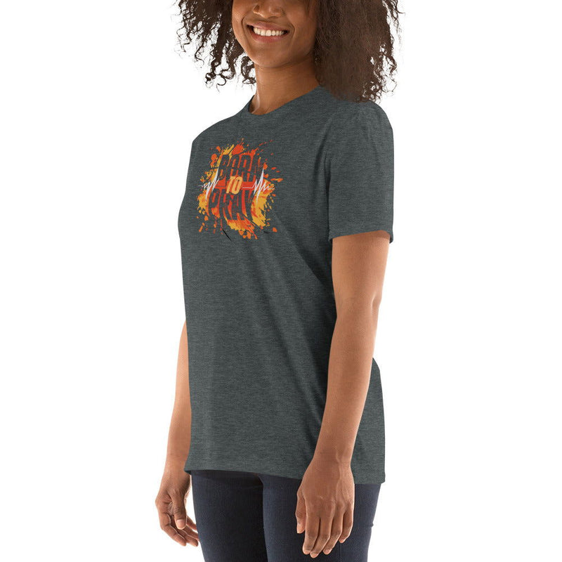 Born to Pray Short-Sleeve Unisex T-Shirt - ShopEbonyMonique