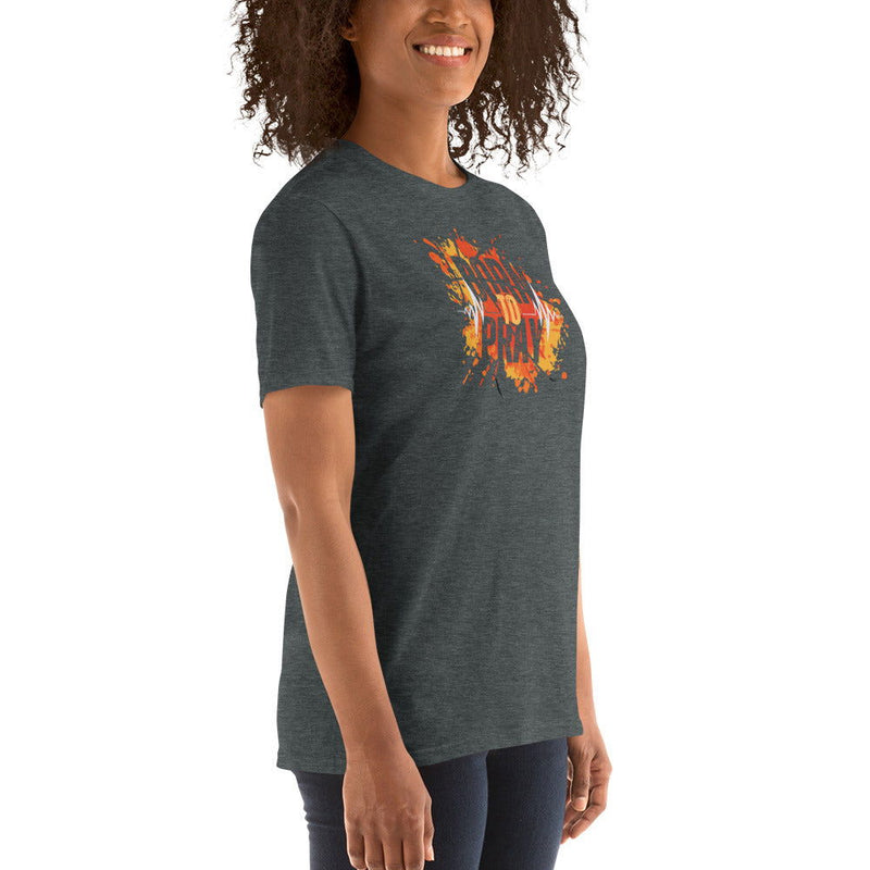 Born to Pray Short-Sleeve Unisex T-Shirt - ShopEbonyMonique