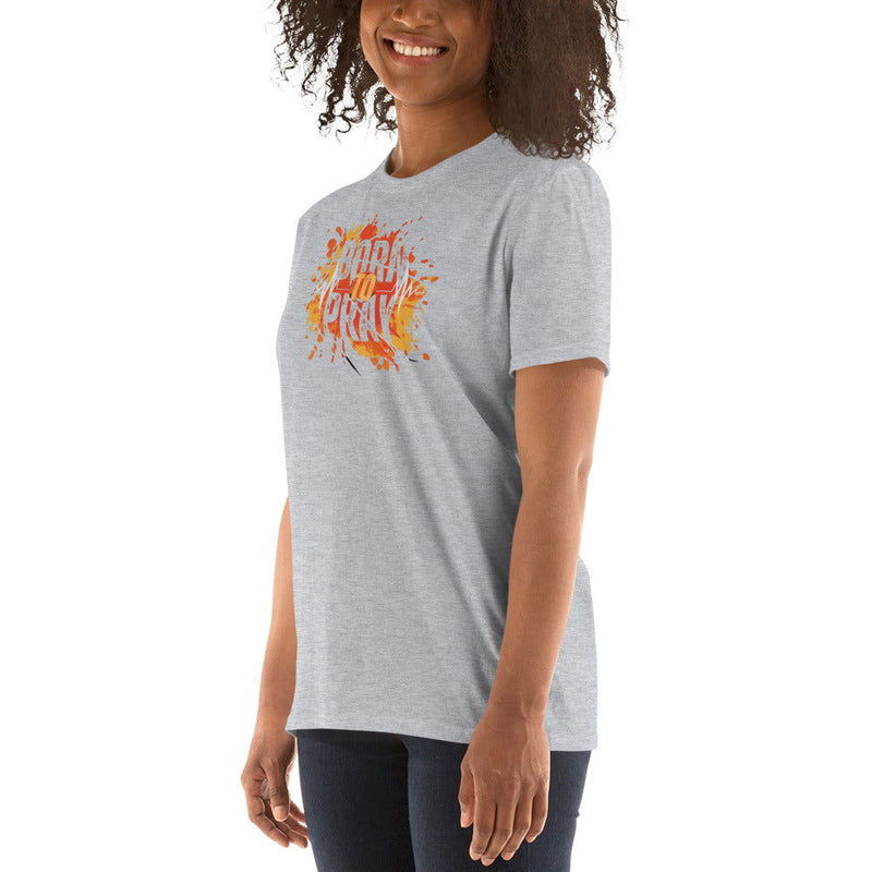 Born to Pray Short-Sleeve Unisex T-Shirt - ShopEbonyMonique
