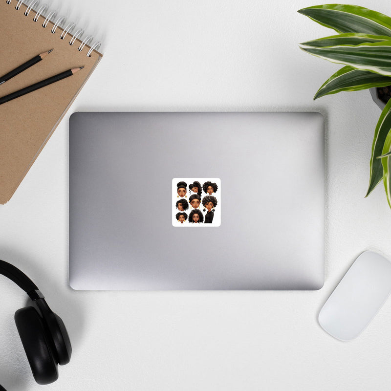 Boss Lady Bubble-free stickers - ShopEbonyMonique