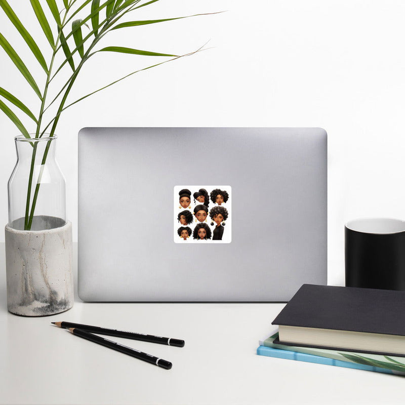 Boss Lady Bubble-free stickers - ShopEbonyMonique