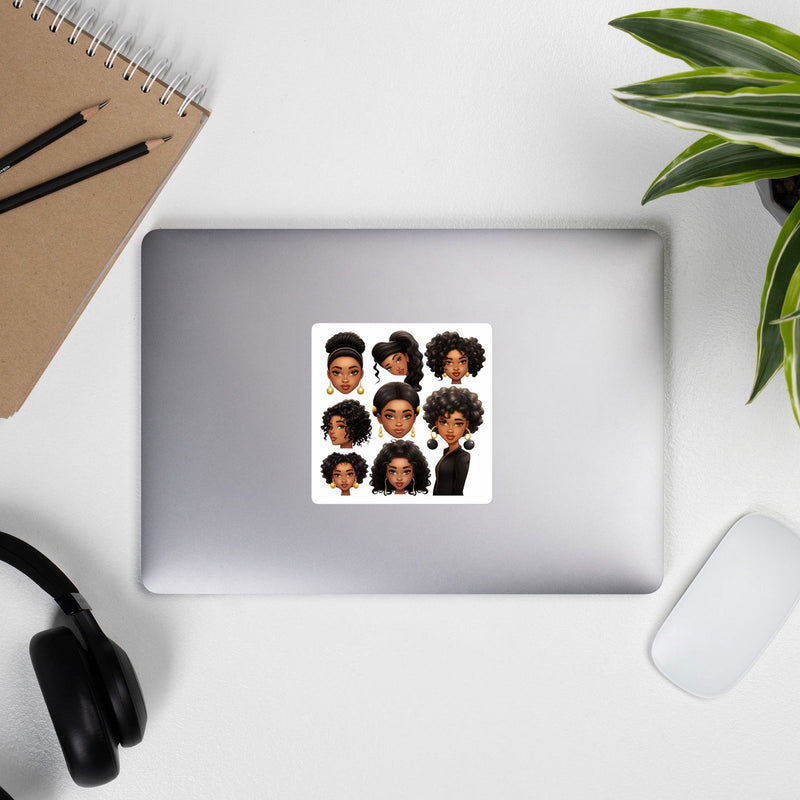 Boss Lady Bubble-free stickers - ShopEbonyMonique