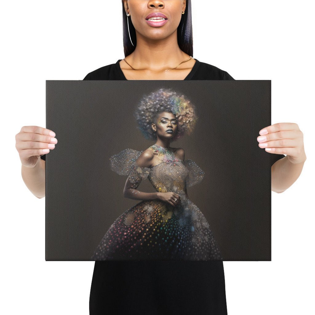 Butterfly Princess Canvas - ShopEbonyMonique