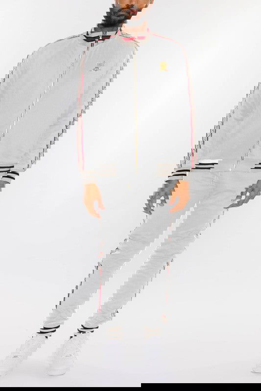 CC Logo Track Jacket and Pant Set - ShopEbonyMonique