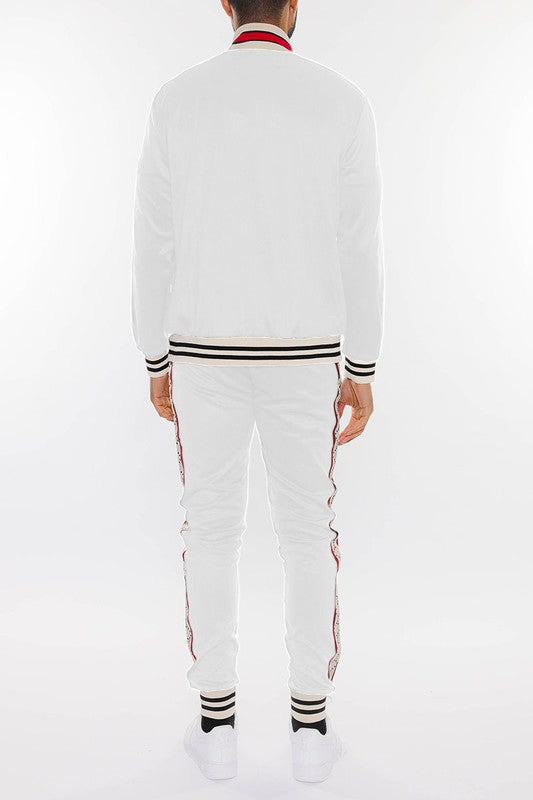 CC Logo Track Jacket and Pant Set - ShopEbonyMonique