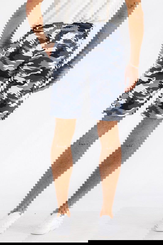 COTTON BLEND LOUNGE SWEAT SHORTS - ShopEbonyMonique