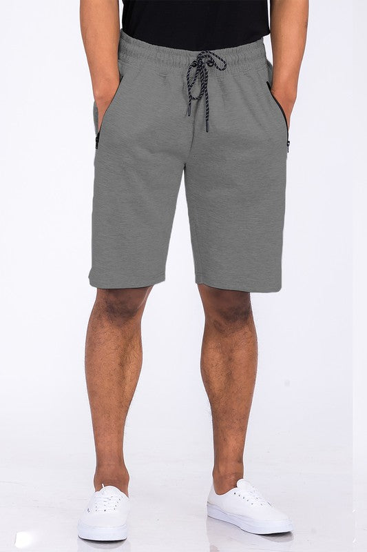 COTTON BLEND LOUNGE SWEAT SHORTS - ShopEbonyMonique