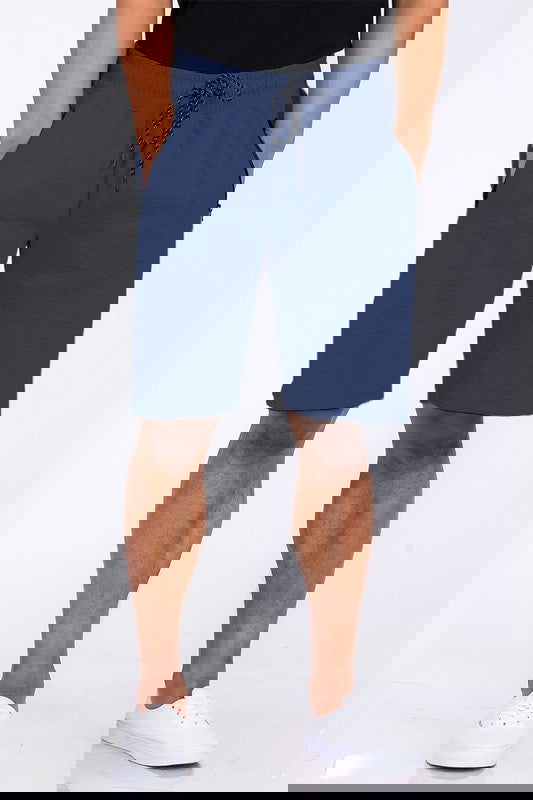 COTTON BLEND LOUNGE SWEAT SHORTS - ShopEbonyMonique