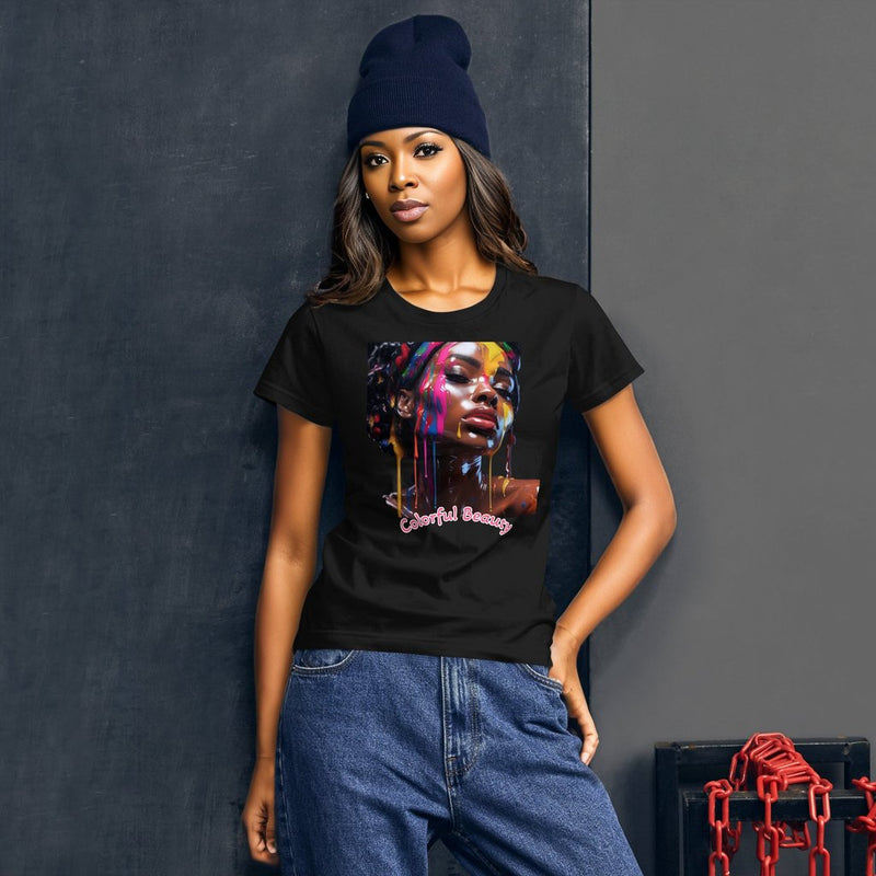 Colorful Beauty  T-Shirt - ShopEbonyMonique