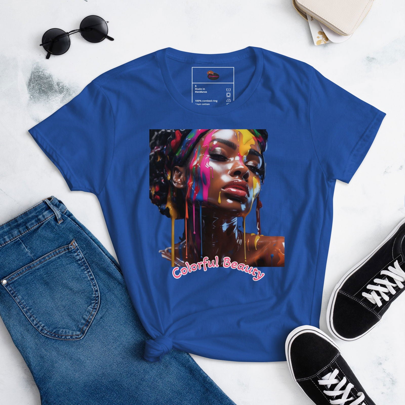 Colorful Beauty  T-Shirt - ShopEbonyMonique