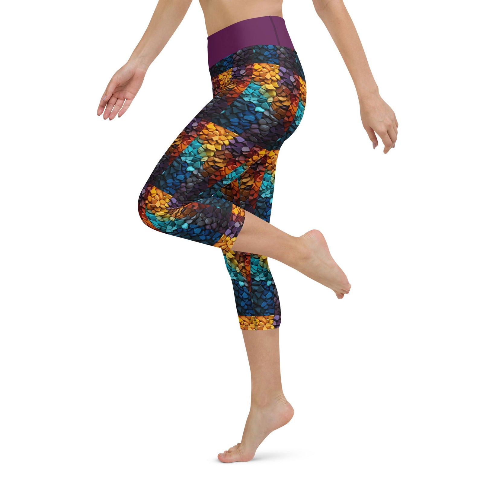 Crayon Capri Leggings - ShopEbonyMonique