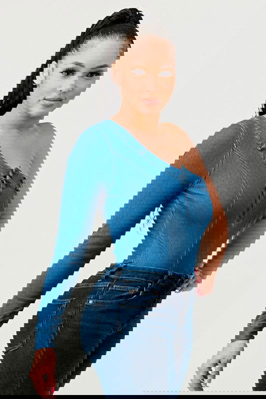 EM DENIM BODYSUIT - ShopEbonyMonique