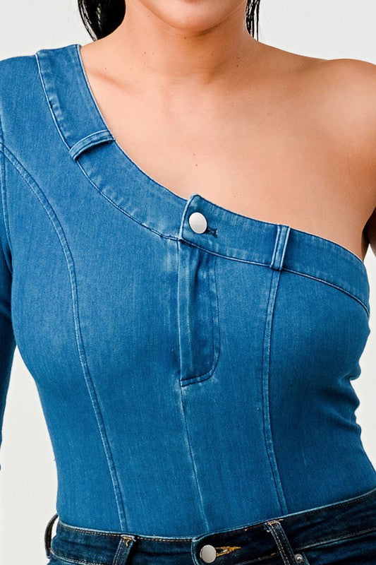 EM DENIM BODYSUIT - ShopEbonyMonique