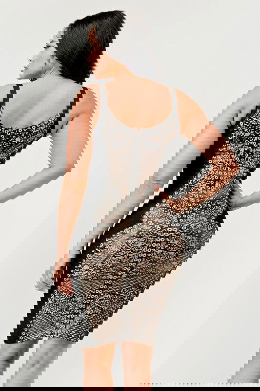 EM Dark Aztec Dress - ShopEbonyMonique