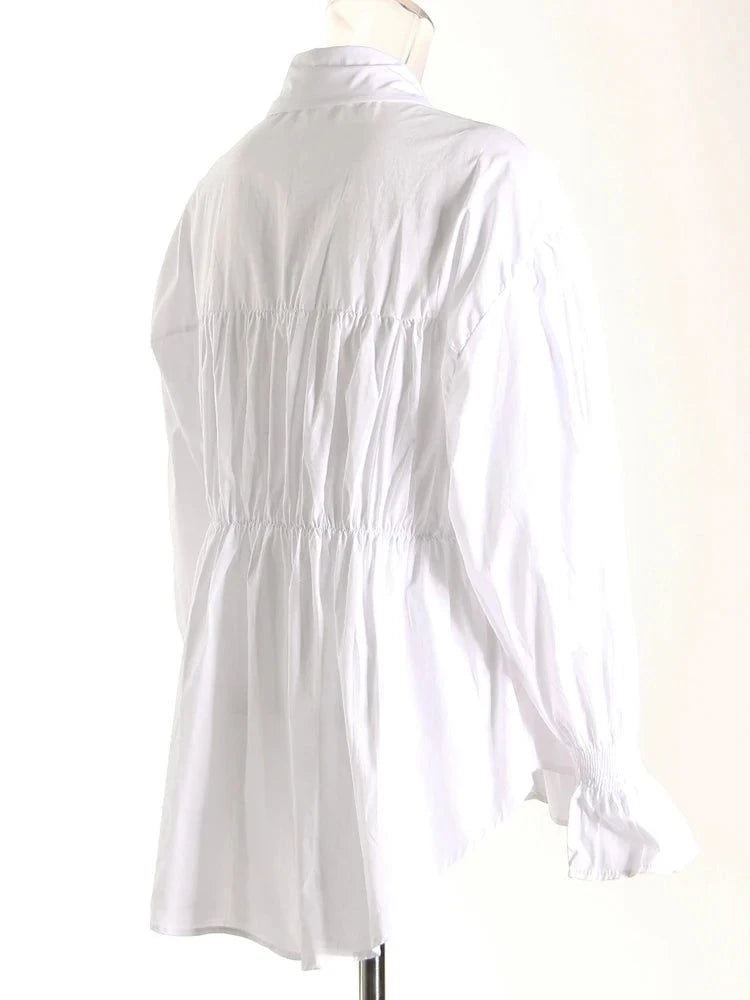 EM Patchwork Denim Waist  Shirt - ShopEbonyMonique