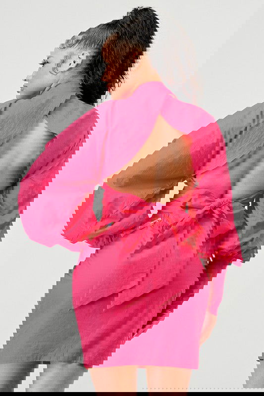 EM Puff Hem Dress - ShopEbonyMonique