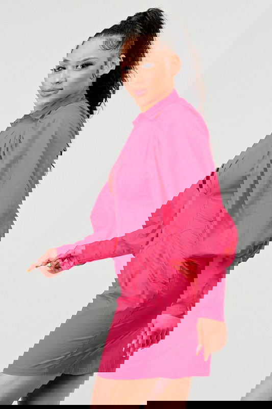 EM Puff Hem Dress - ShopEbonyMonique