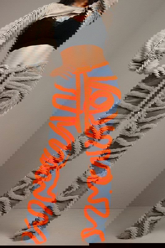 EM Spiral Denim Dynamism Jeans - ShopEbonyMonique