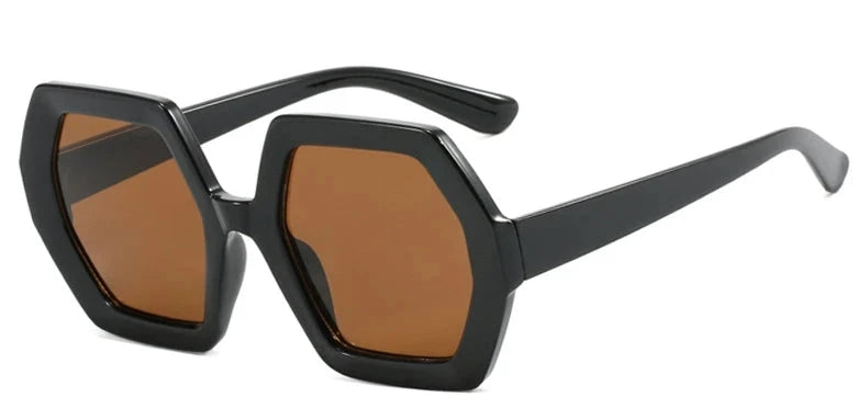 EM Square Irregular Sunglasses - ShopEbonyMonique