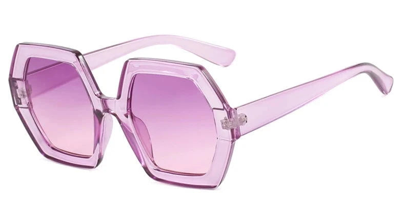 EM Square Irregular Sunglasses - ShopEbonyMonique
