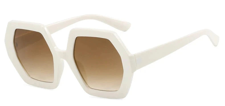 EM Square Irregular Sunglasses - ShopEbonyMonique