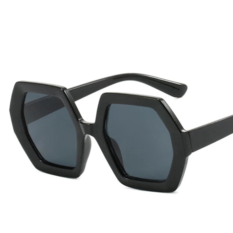 EM Square Irregular Sunglasses - ShopEbonyMonique