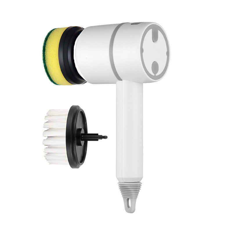 Electric Cleaning Brush Dishwashing Brush Automatic Wireless USB Rechargeable Professional Kitchen Bathtub Tile Cleaning Brushes - ShopEbonyMonique