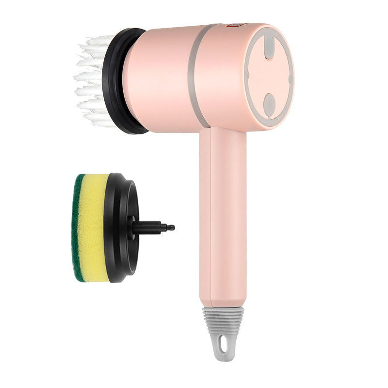 Electric Cleaning Brush Dishwashing Brush Automatic Wireless USB Rechargeable Professional Kitchen Bathtub Tile Cleaning Brushes - ShopEbonyMonique