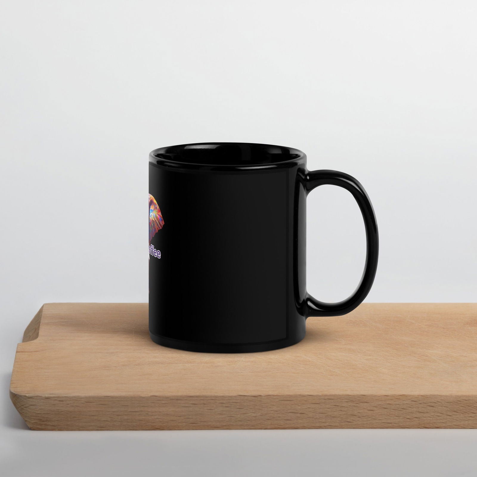 Elephant Black Glossy Mug - ShopEbonyMonique